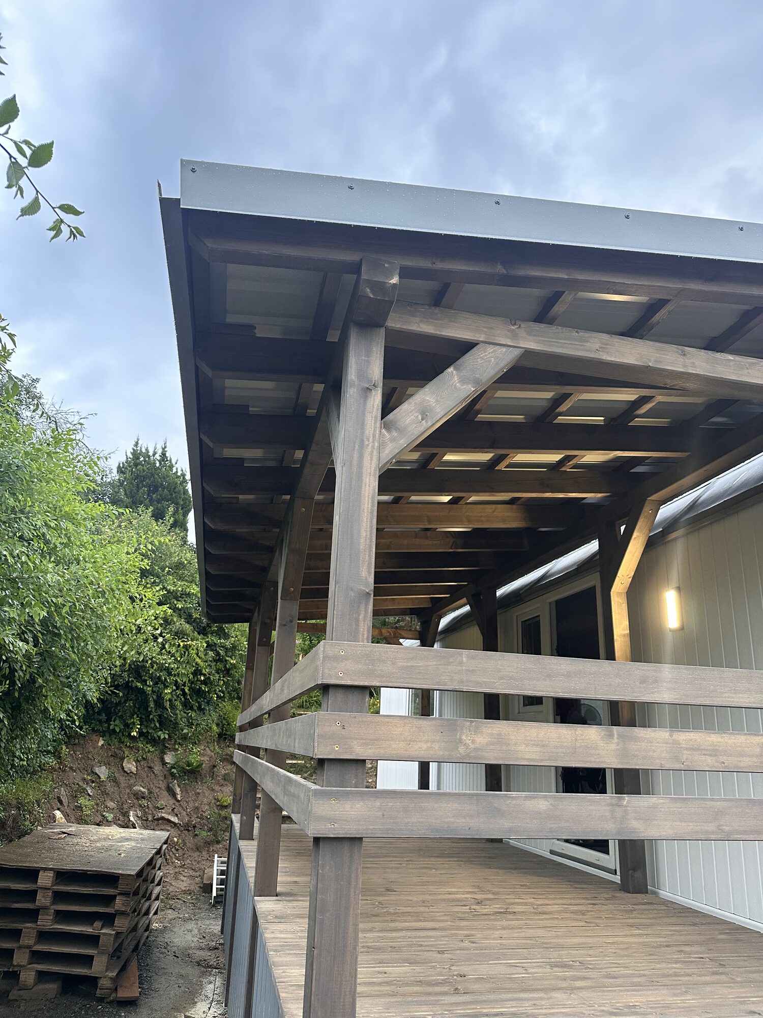 Pergola k maringotce — fotka 4