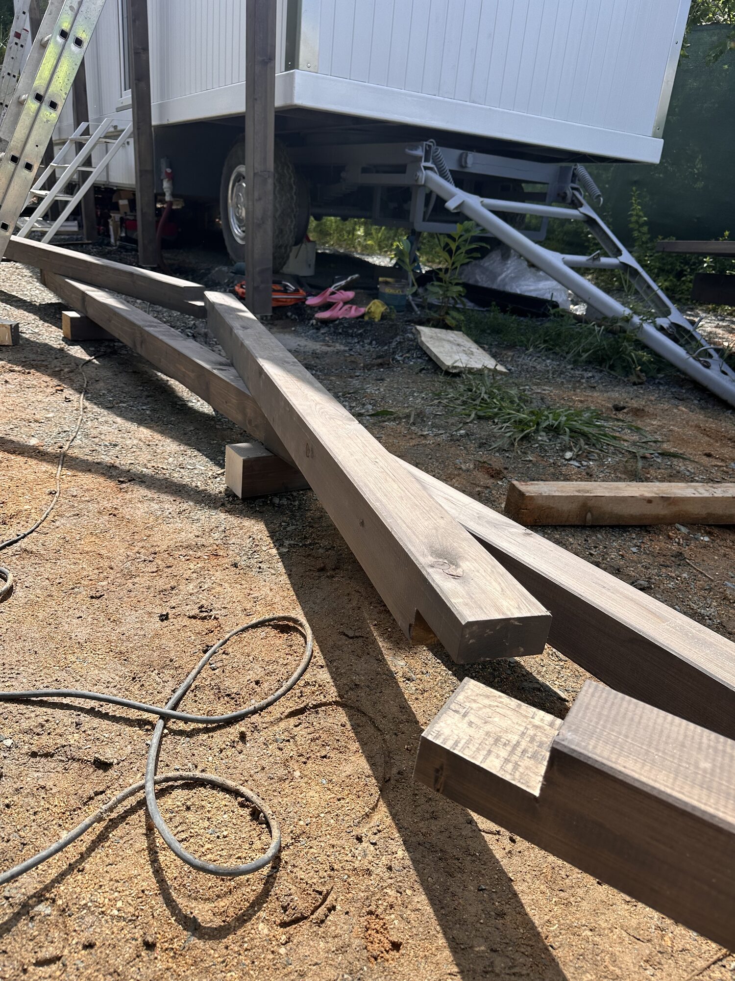 Pergola k maringotce — fotka 6