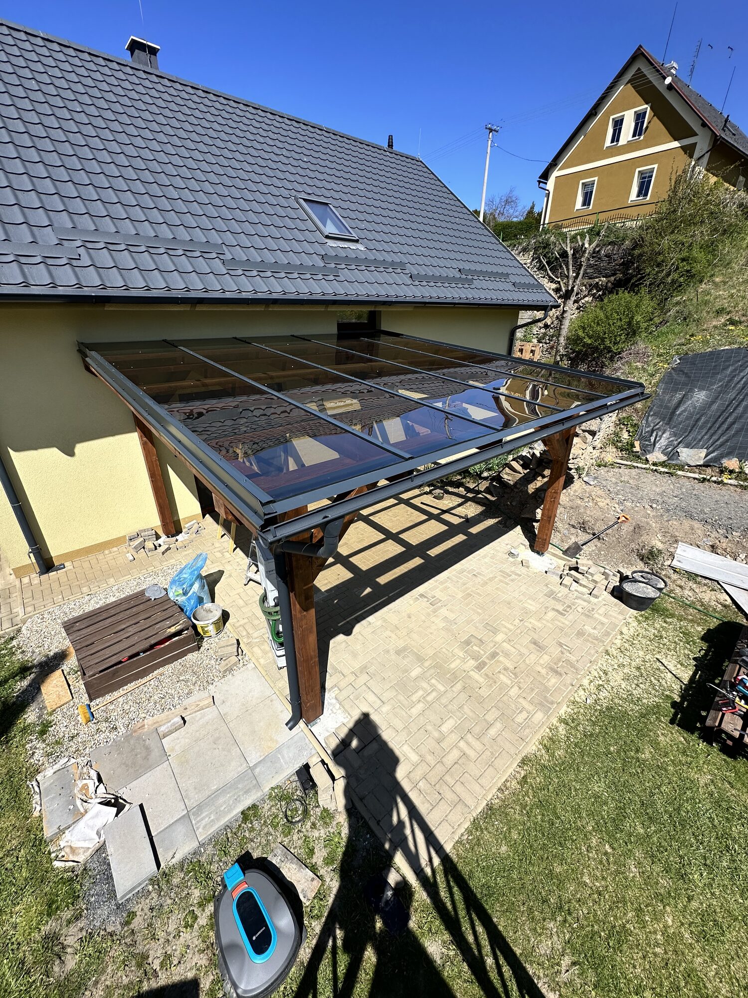 Dřevěná pergola na míru — fotka 3