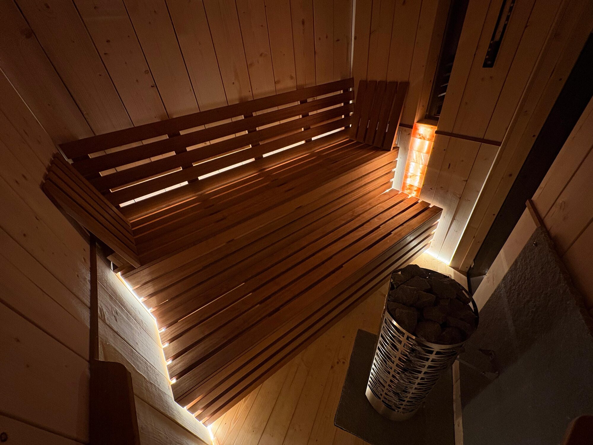 Venkovní finská sauna — fotka 1