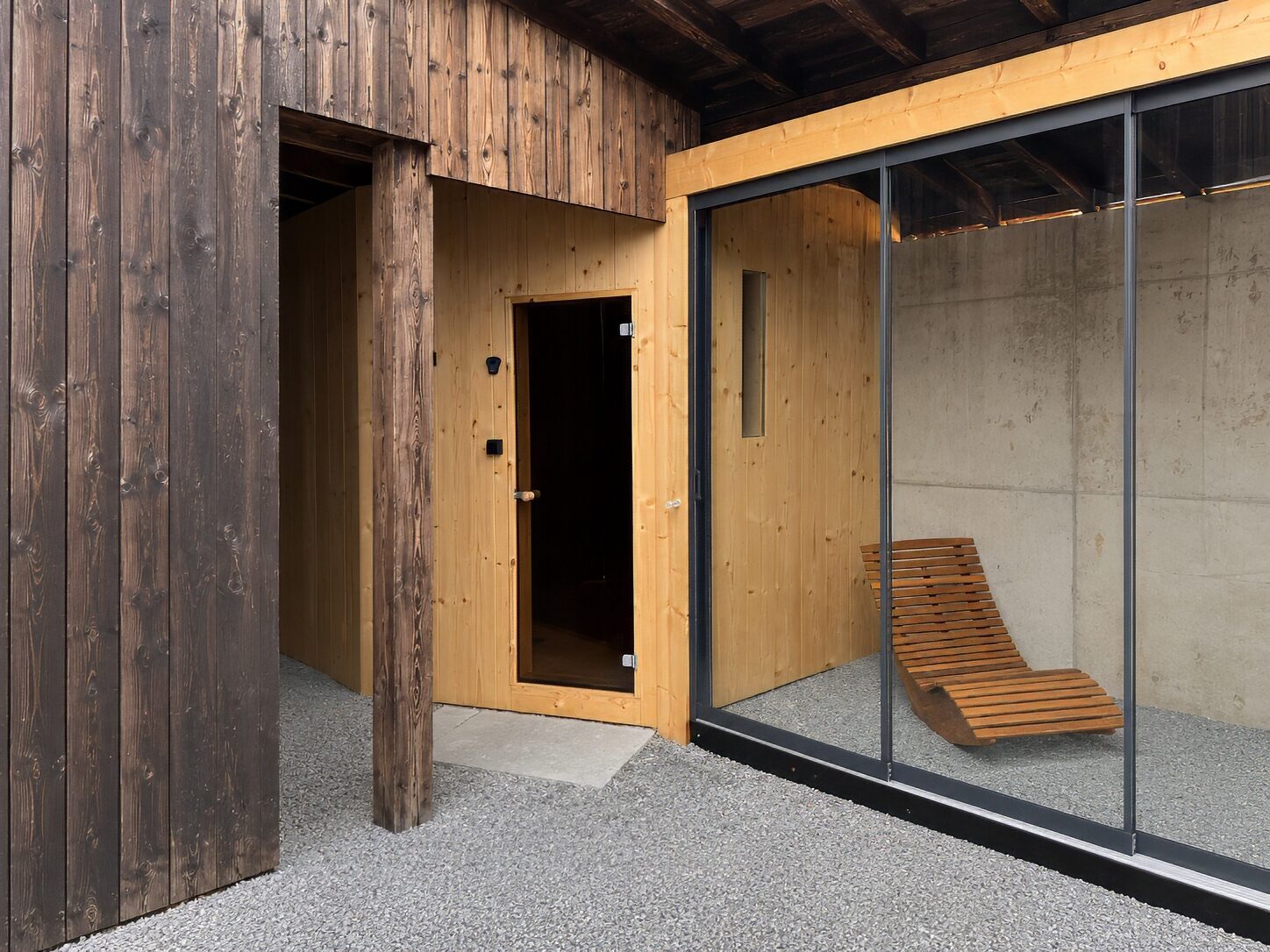 Venkovní finská sauna — fotka 8